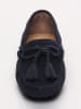 CHARLES & SMITH Leren mocassins "January" donkerblauw