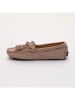CHARLES & SMITH Leren mocassins "January" lichtroze