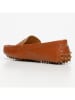 CHARLES & SMITH Leder-Mokassins "Thandie" in Orange