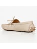 CHARLES & SMITH Leren mocassins "Newton" beige