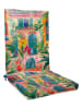 Really Nice Things Sitzauflage "Paradise" in Orange/ Gelb/ Grün - (L)105 x (B)45 cm