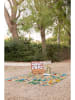 Really Nice Things Koc piknikowy "Beach" w kolorze kremowo-niebieskim - 170 x 140 cm