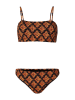 Brunotti Bikini "Bonny"  in Schwarz/ Hellbraun