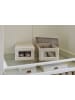 STORE IT 2er-Set: Ordnungsboxen ''Premium'' in Creme - (B)34 x (H)15 x (T)23 cm
