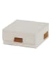 STORE IT Uhrenbox ''Premium'' in Creme - (B)16,5 x (H)7 x (T)16,5 cm