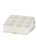 STORE IT Aufbewahrungsbox ''Premium'' in Creme - (B)32 x (H)10,5 x (T)22 cm