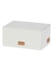 STORE IT Pudełko "Premium" w kolorze kremowym na zdjęcia - 31 x 8 x 25 cm