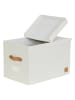 STORE IT Pudełko "Premium" w kolorze kremowym - 50 x 33 x 32 cm