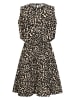 Retour Kleid "Noelle" in Beige/ Schwarz
