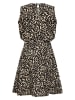Retour Kleid "Noelle" in Beige/ Schwarz