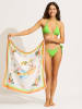 Seafolly Pareo meerkleurig/wit - (L)80 x (B)80 cm