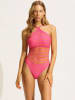 Seafolly Badeanzug in Pink