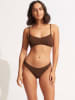 Seafolly Biustonosz bikini w kolorze brązowym