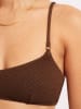 Seafolly Biustonosz bikini w kolorze brązowym