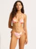 Seafolly Bikini-Oberteil in Weiß/ Orange