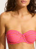 Seafolly Biustonosz bikini w kolorze różowym