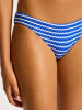 Seafolly Bikini-Hose in Blau/ Weiß