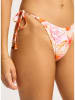 Seafolly Bikini-Hose in Weiß/ Orange