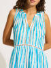 Seafolly Jurk wit/turquoise