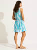 Seafolly Kleid in Weiß/ Türkis