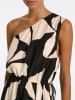 Jets Kleid in Schwarz/ Beige