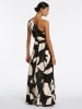 Jets Kleid in Schwarz/ Beige