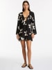 Jets Kaftan in Schwarz