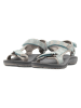Jack Wolfskin Sandalen "Wave Breaker" in Grau/ Hellblau
