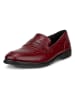 Ecco Leder-Mokassins in Rot