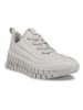 Ecco Skórzane sneakersy w kolorze szarym