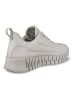 Ecco Leder-Sneakers in Grau