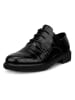 Ecco Leder-Schnürschuhe in Schwarz