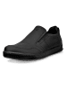 Ecco Leder-Slipper in Schwarz