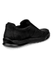 Ecco Leder-Slipper in Schwarz