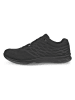 Ecco Leder-Sneakers in Schwarz