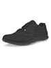 Ecco Leder-Sneakers in Schwarz
