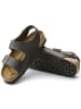 Birkenstock Leder-Sandalen "Milano" in Braun