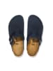 Birkenstock Leder-Clogs "Boston" in Dunkelblau