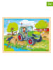 Goki 96-częściowy zestaw puzzli "Traktor" - 3+