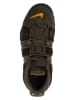 Nike Skórzane sneakersy "Air More Uptempo '96" w kolorze oliwkowo-czarnym