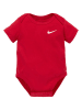 Nike Sportswear 3er-Set: Bodys in Rot/ Schwarz/ Weiß