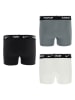 Nike Sportswear 3er-Set: Boxershorts in Schwarz/ Weiß/ Grau