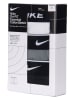 Nike Sportswear 3er-Set: Boxershorts in Schwarz/ Weiß/ Grau