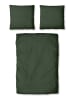 GUIDO MARIA KRETSCHMER Satin-Bettwäsche-Set in Grün - (L)220 x (B)240 cm
