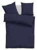 GUIDO MARIA KRETSCHMER Satin-Bettwäsche-Set ''Mila'' in Dunkelblau - (L)200 x (B)135 cm