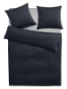GUIDO MARIA KRETSCHMER Satin-Bettwäsche-Set ''Mila'' in Schwarz - (L)200 x (B)135 cm