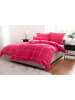 GUIDO MARIA KRETSCHMER Renforcé-Bettwäsche-Set ''Basic'' in Pink - (L)200 x (B)135 cm