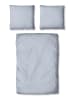 GUIDO MARIA KRETSCHMER Satin-Bettwäsche-Set ''Mia'' in Grau - (L)220 x (B)155 cm