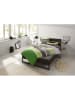 Tom Tailor home Renforcé-Bettwäsche-Set ''Felix'' in Grün/ Grau - (L)200 x (B)135 cm