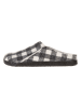 Birkenstock Skórzane kapcie w kolorze biało-czarnym